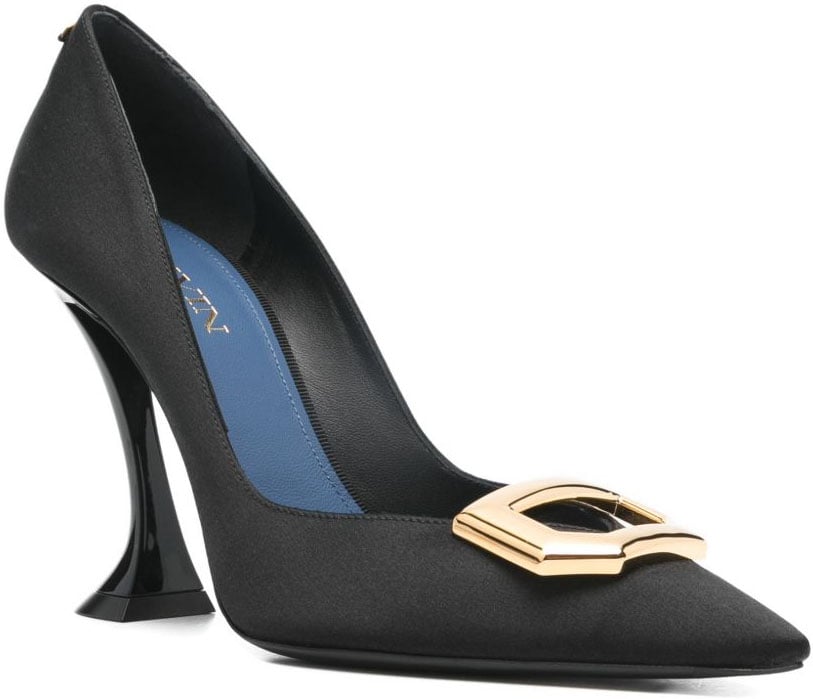 Lanvin With Heel Black Zwart