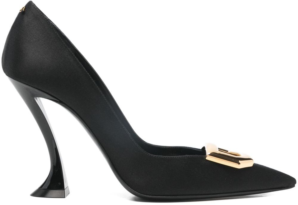 Lanvin With Heel Black Zwart