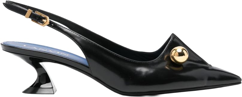 Lanvin With Heel Black Zwart