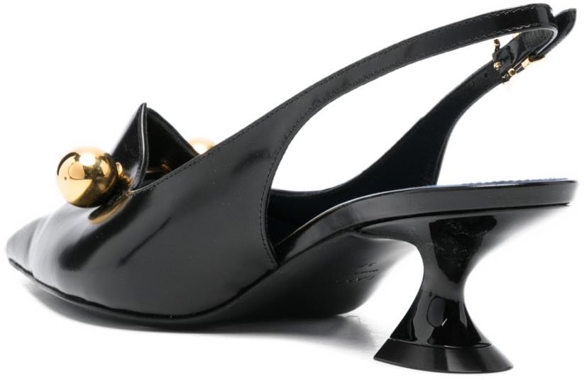Lanvin With Heel Black Zwart