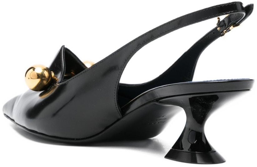 Lanvin With Heel Black Zwart