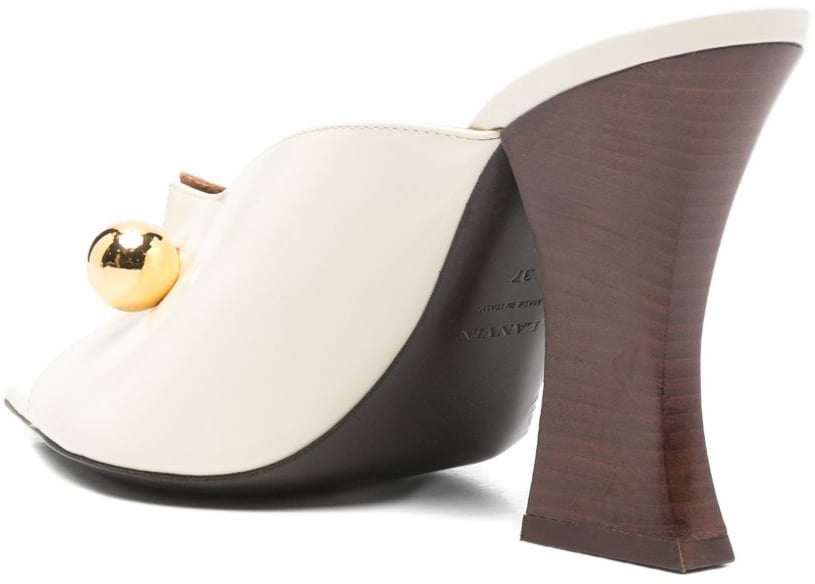 Lanvin Sandals Ecru Wit