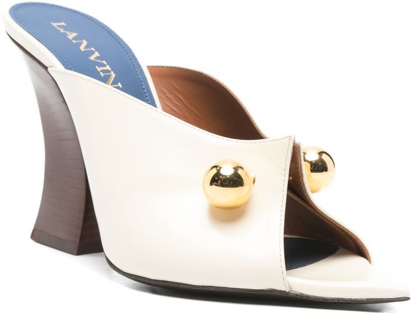 Lanvin Sandals Ecru Wit