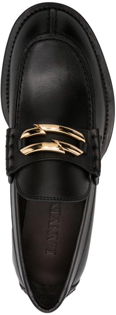 Lanvin Flat Shoes Black Zwart