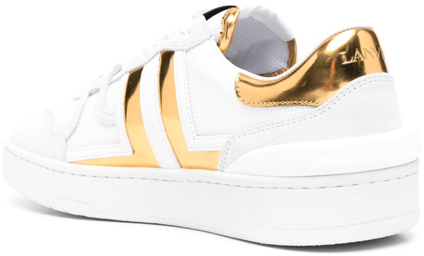 Lanvin Clay Low-top Sneakers Wit