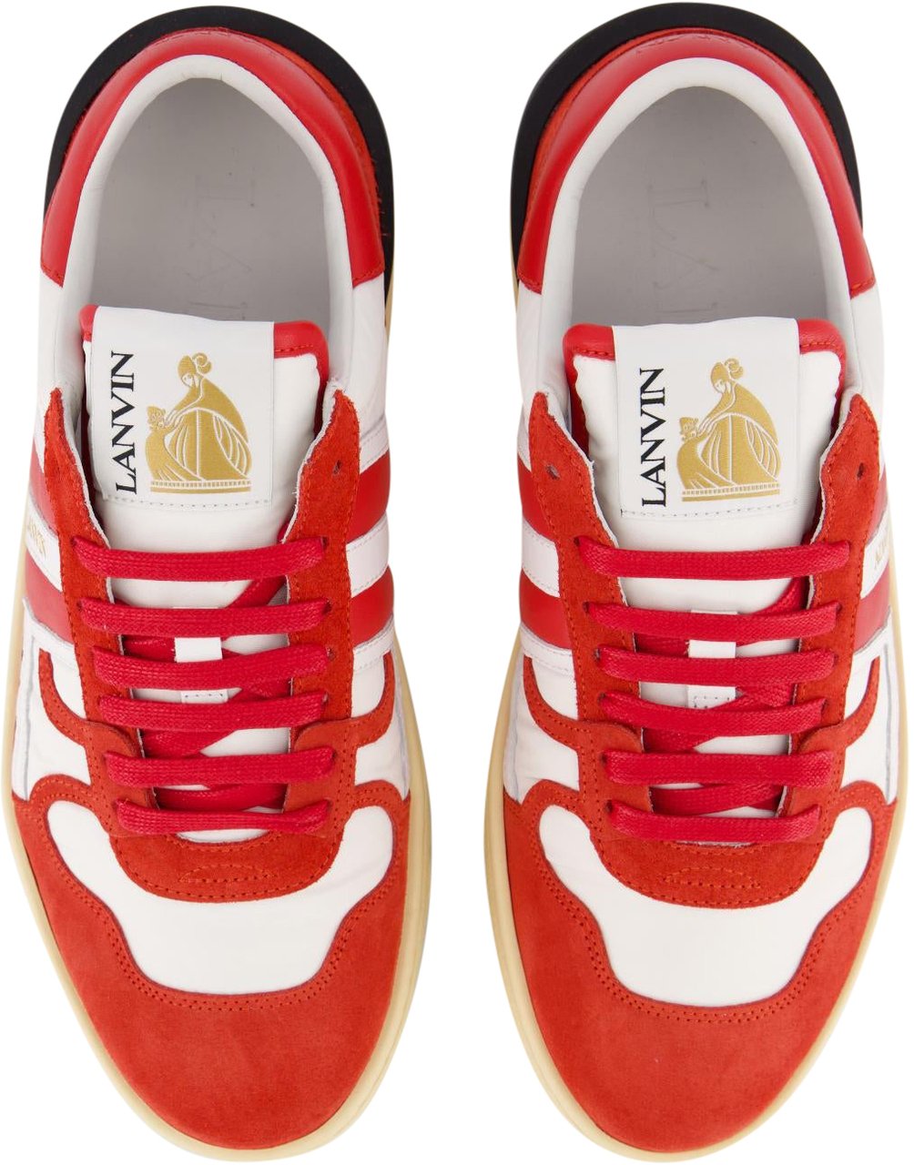 Lanvin Dames CLAY SNEAKERS Rood