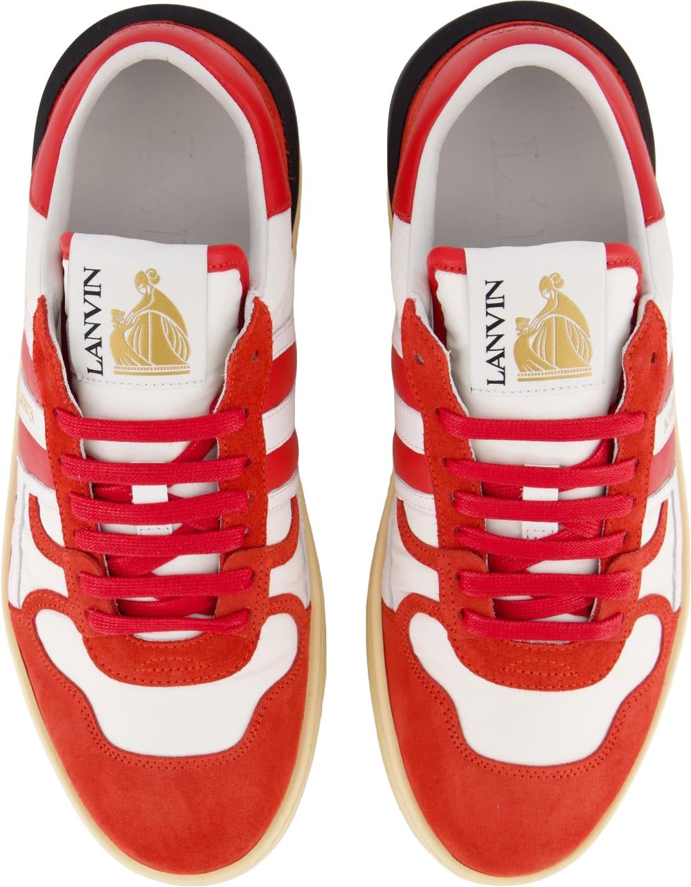 Lanvin Dames CLAY SNEAKERS Rood