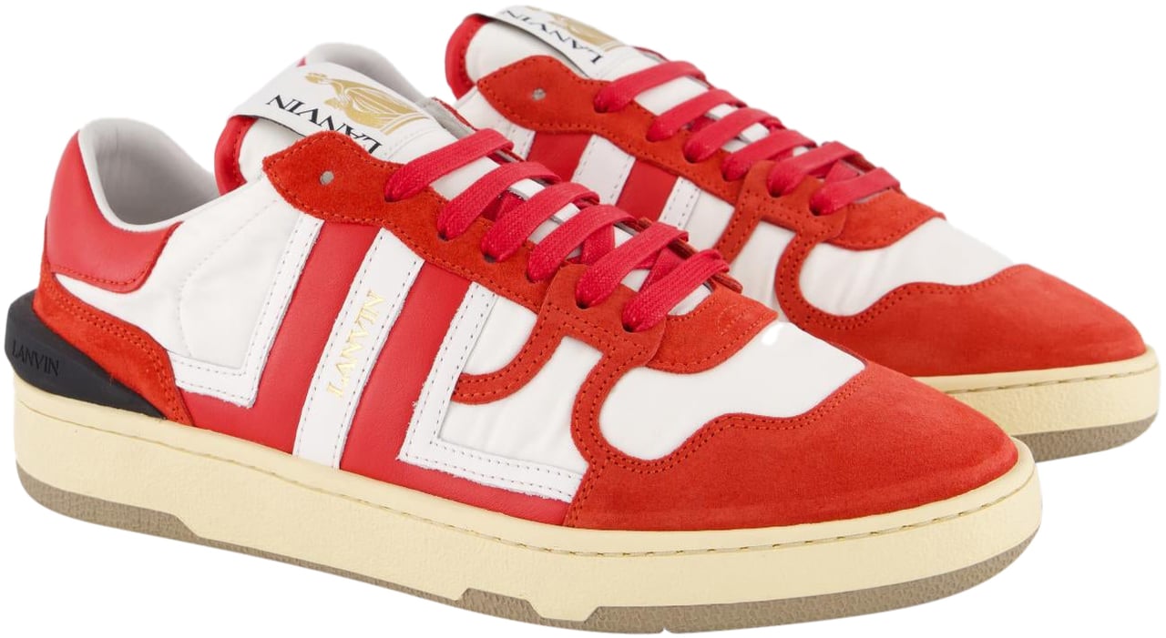 Lanvin Dames CLAY SNEAKERS Rood
