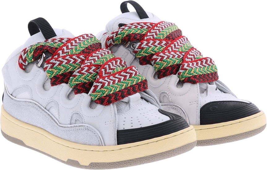 Lanvin Dames Curb Sneakers Wit