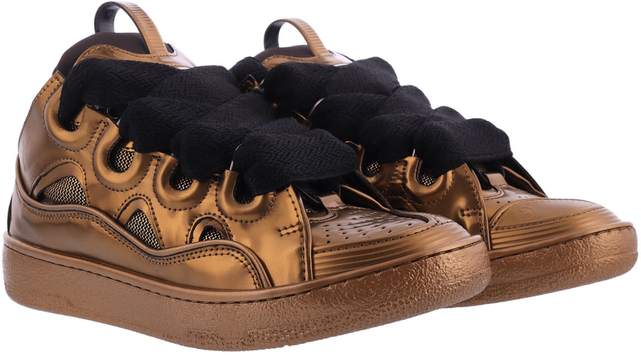 Lanvin Dames Curb Sneaker Bronze Metallic Metallic