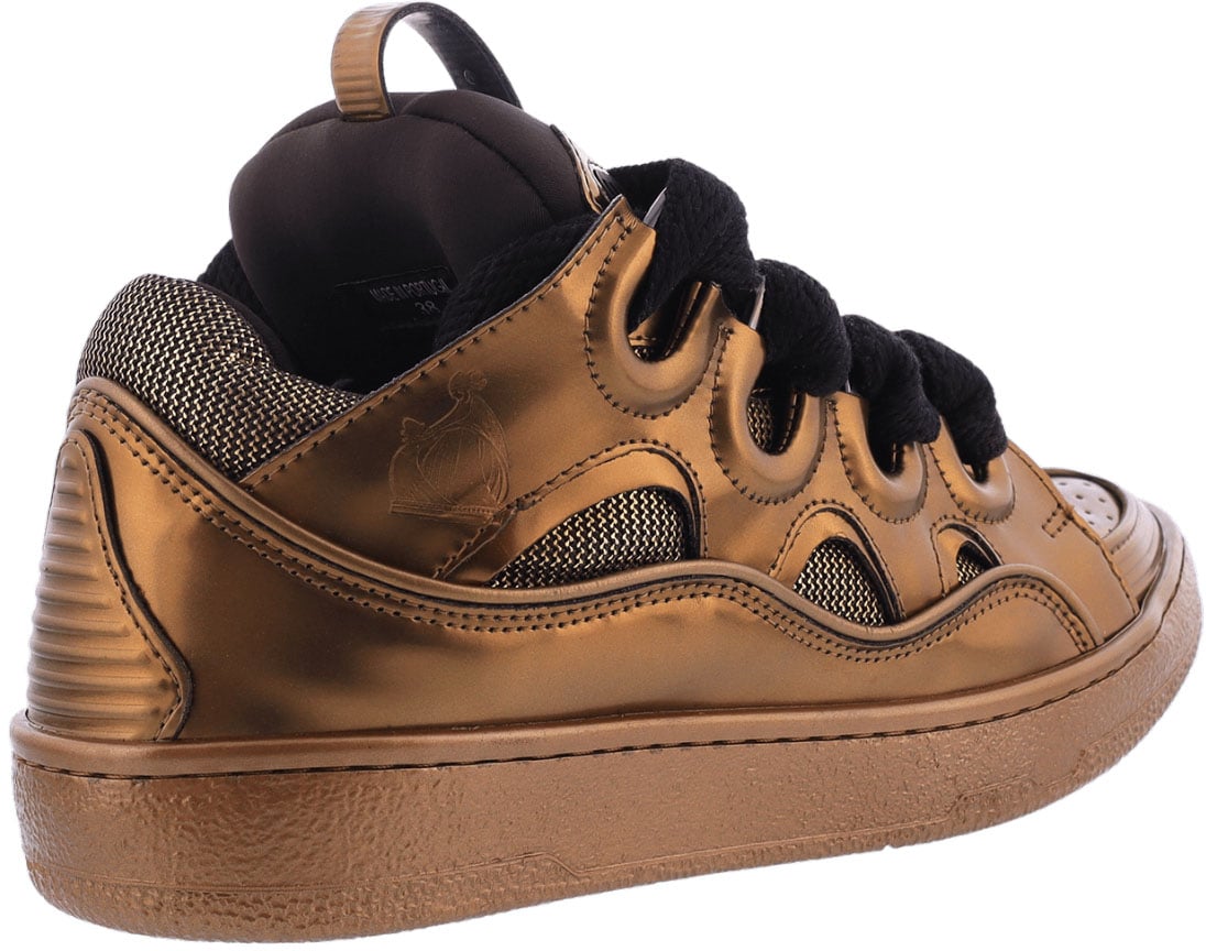 Lanvin Dames Curb Sneaker Bronze Metallic Metallic