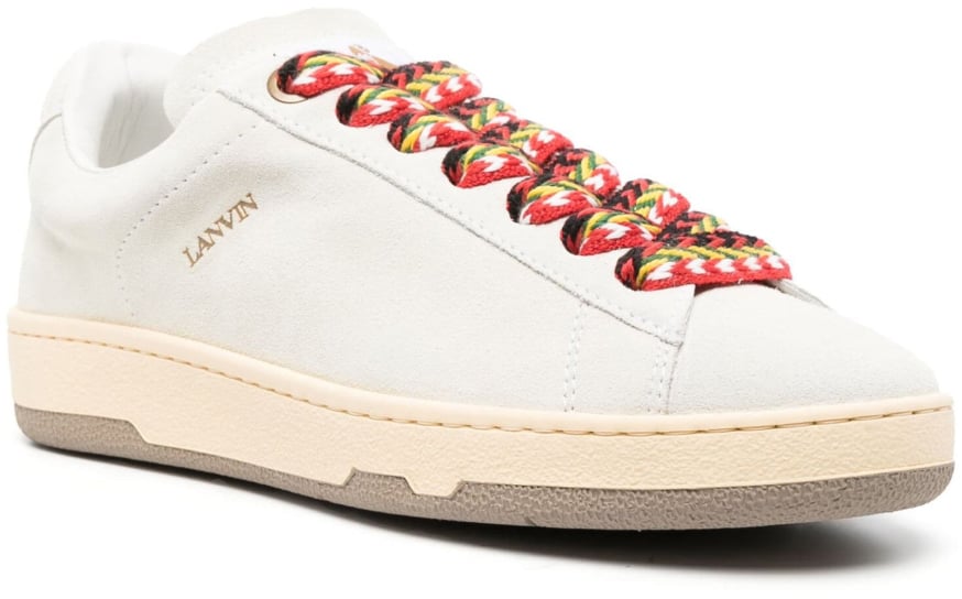 Lanvin Lite Curb Low-top Sneakers Wit