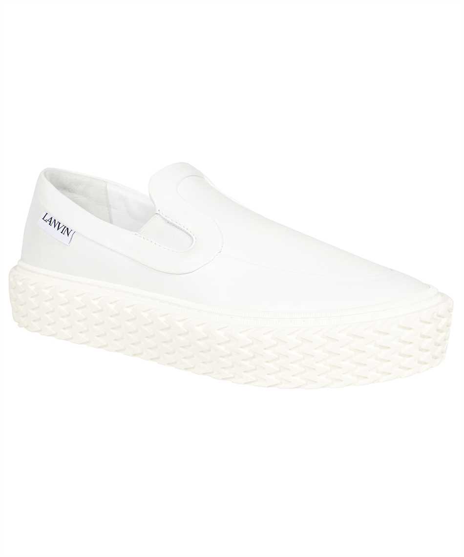 Lanvin Leather slip-on Wit