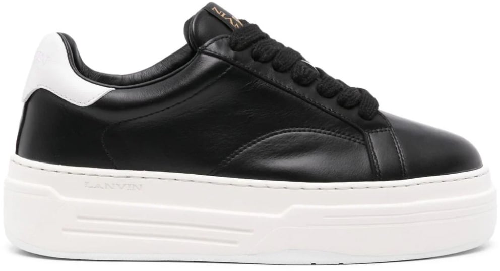 Lanvin Ddb0 Platform Sneakers Wit