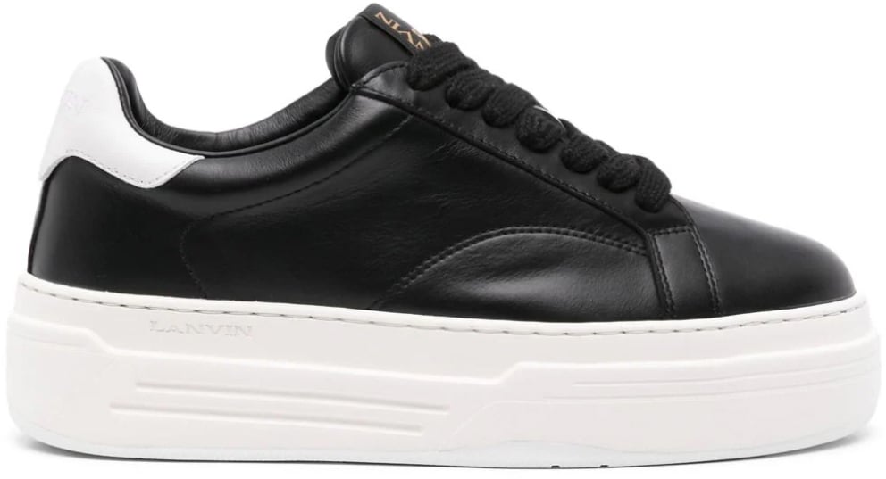 Lanvin Ddb0 Platform Sneakers Wit