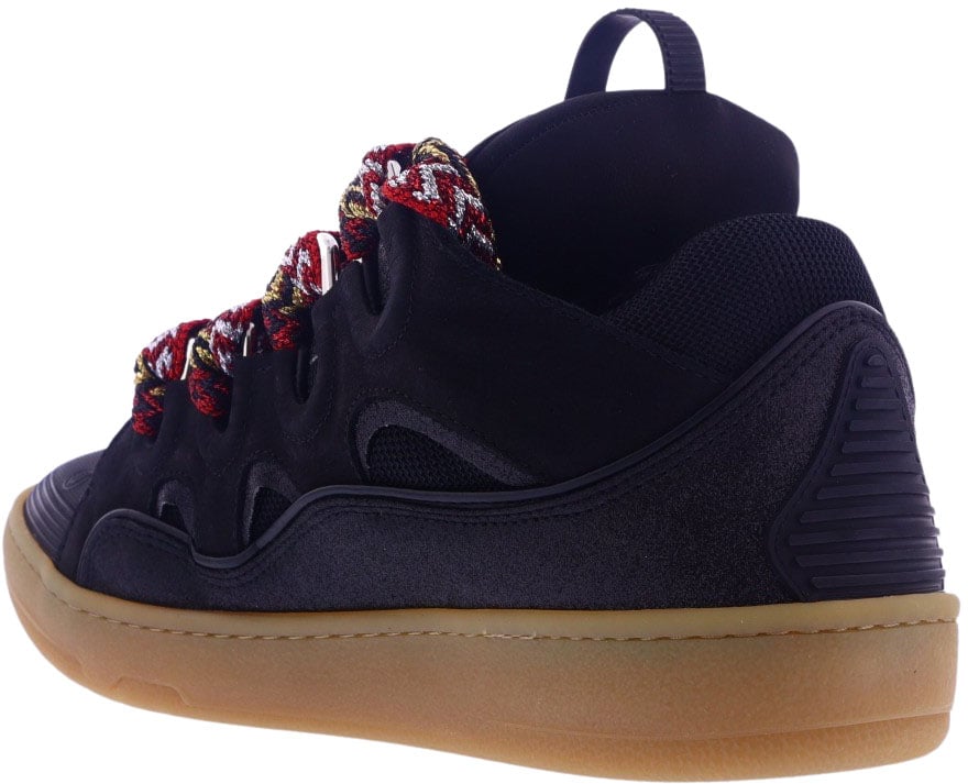 Lanvin Heren Curb Sneakers Zwart