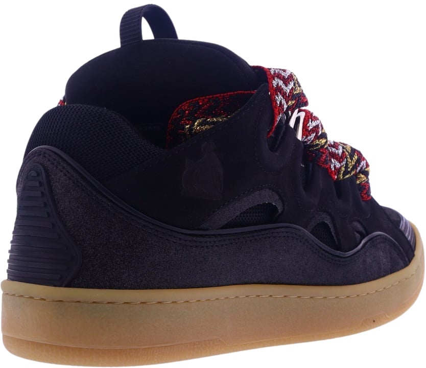 Lanvin Heren Curb Sneakers Zwart