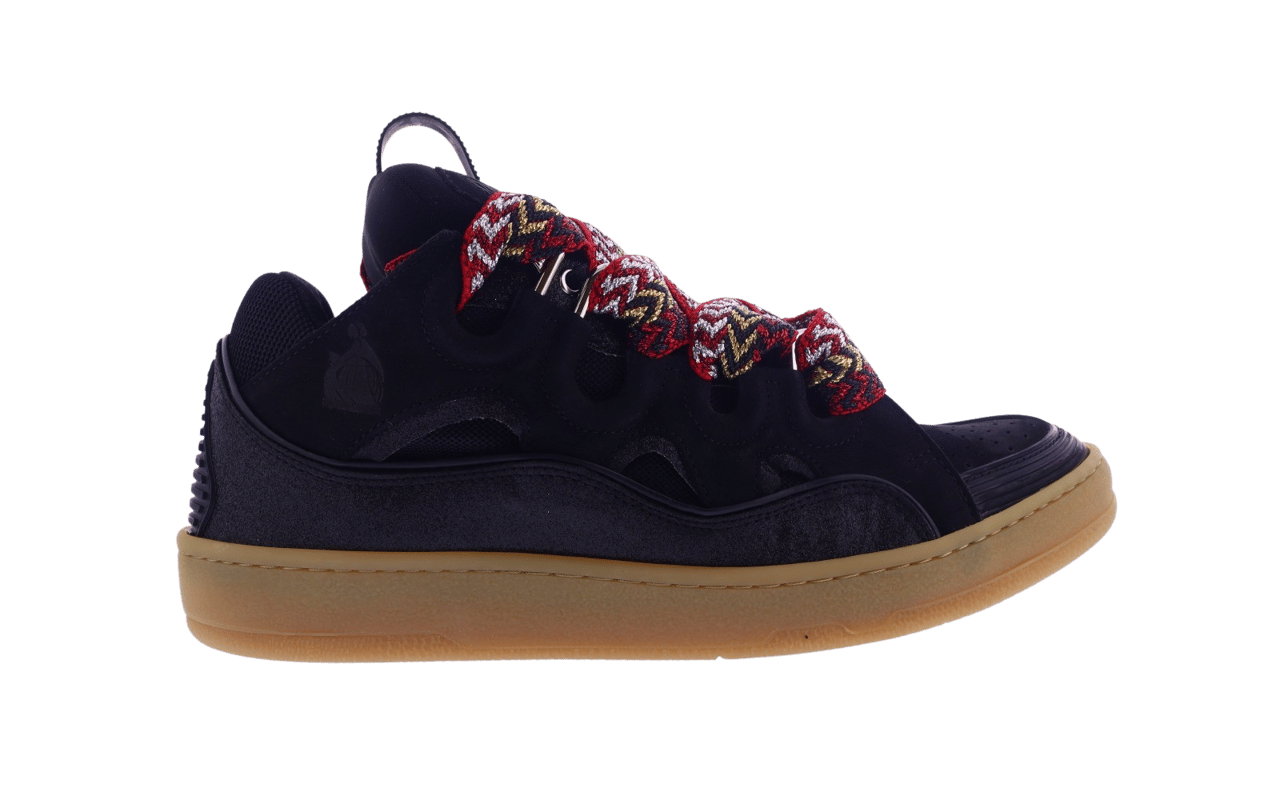 Lanvin Heren Curb Sneakers Zwart