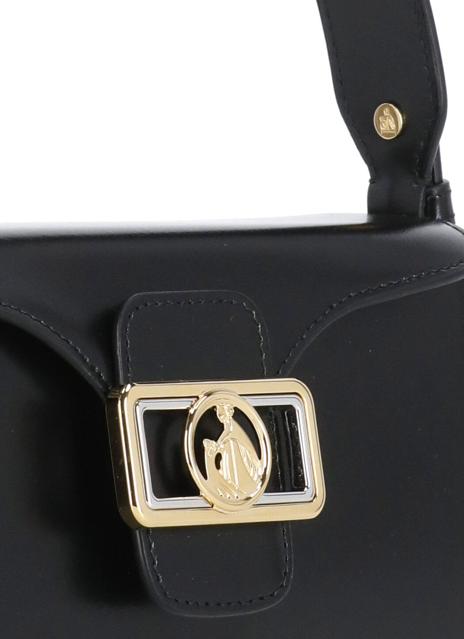 Lanvin Nano Pencil Shoulder Bag Zwart