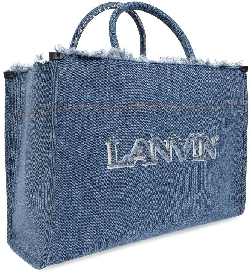 Lanvin Bags Denim Blue Blauw