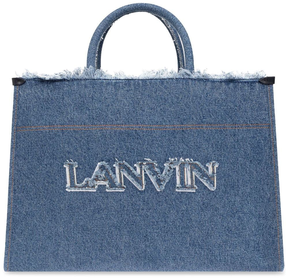 Lanvin Bags Denim Blue Blauw