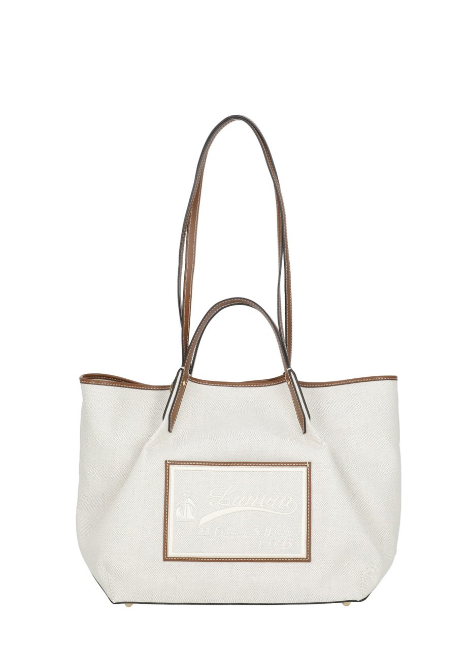 Lanvin Concerto Arpege Shoulder Bag with Leather Clutch Wit