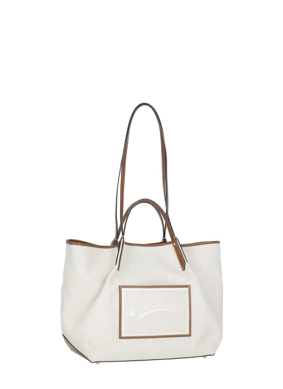 Lanvin Concerto Arpege Shoulder Bag with Leather Clutch Wit