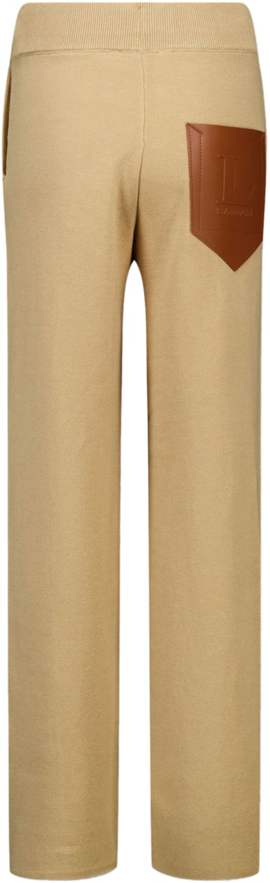 Lanvin Lanvin Kinder Unisex Broek In Beige Beige