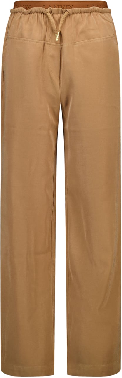 Lanvin Lanvin Kinder Meisjes Broek In Camel Taupe