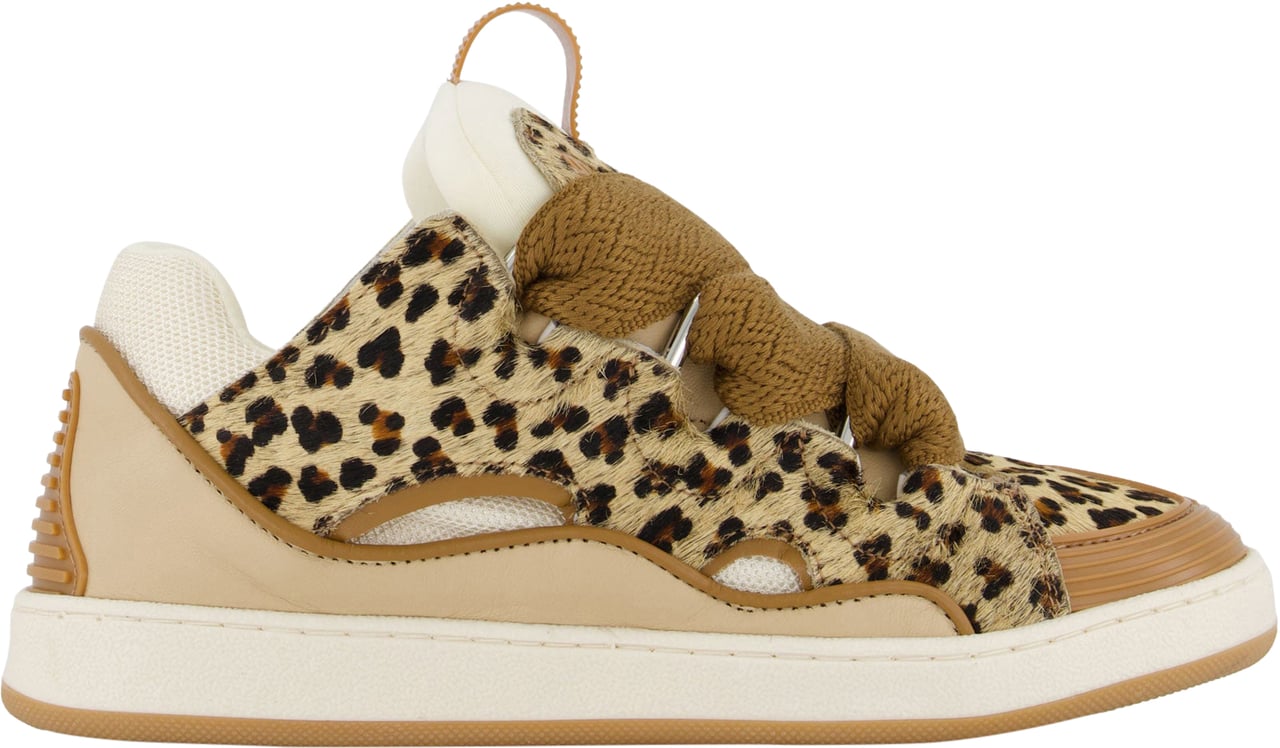 Lanvin Lanvin Meisjes Sneakers In Panter Dierenprint
