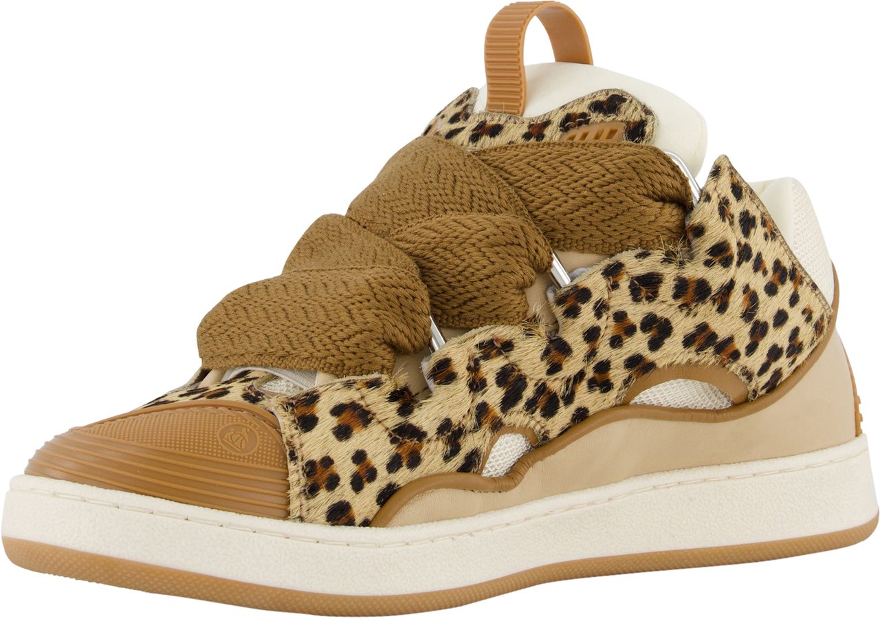 Lanvin Lanvin Meisjes Sneakers In Panter Dierenprint