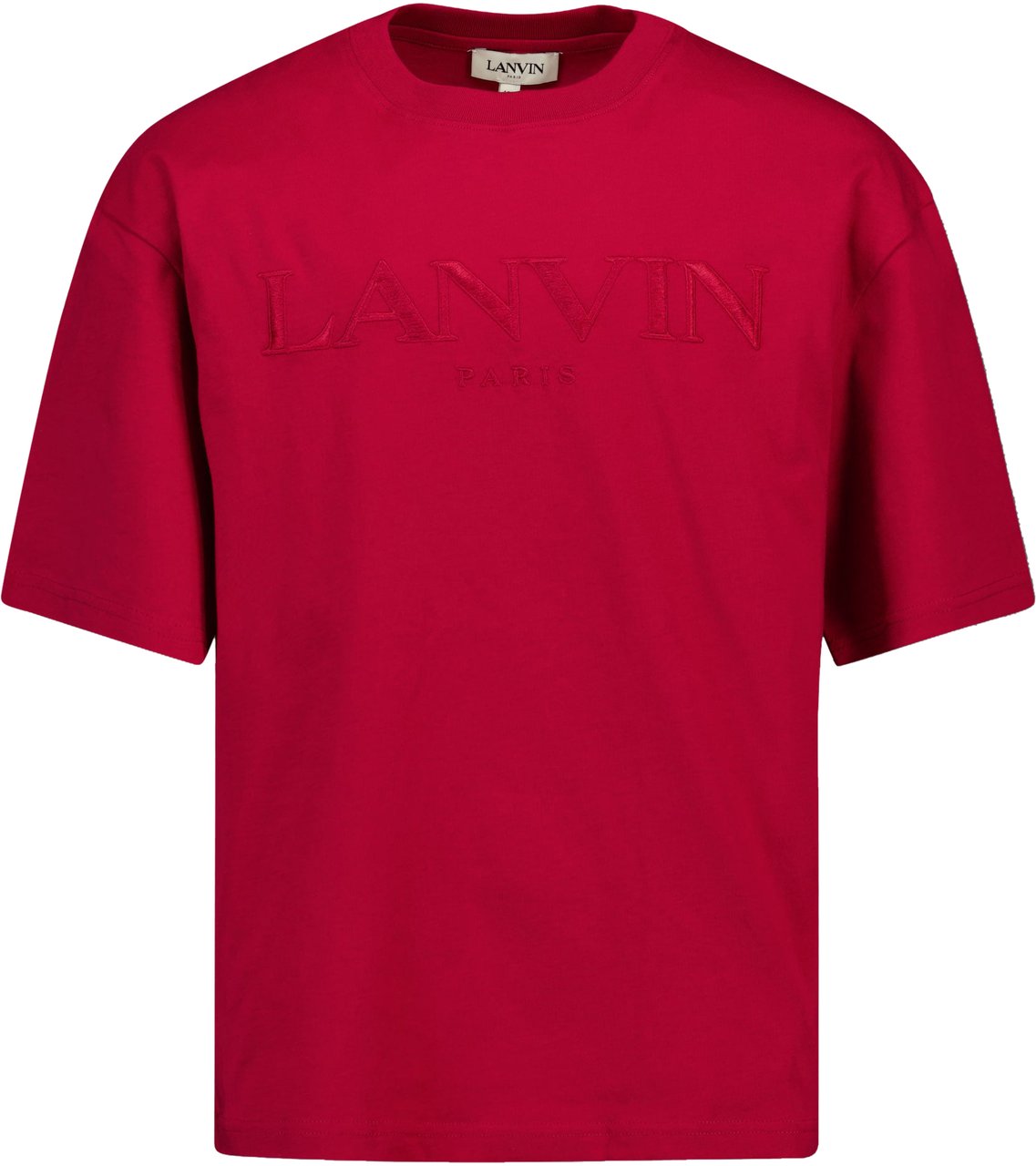 Lanvin Lanvin Kinder Unisex T-Shirt In Rood Rood