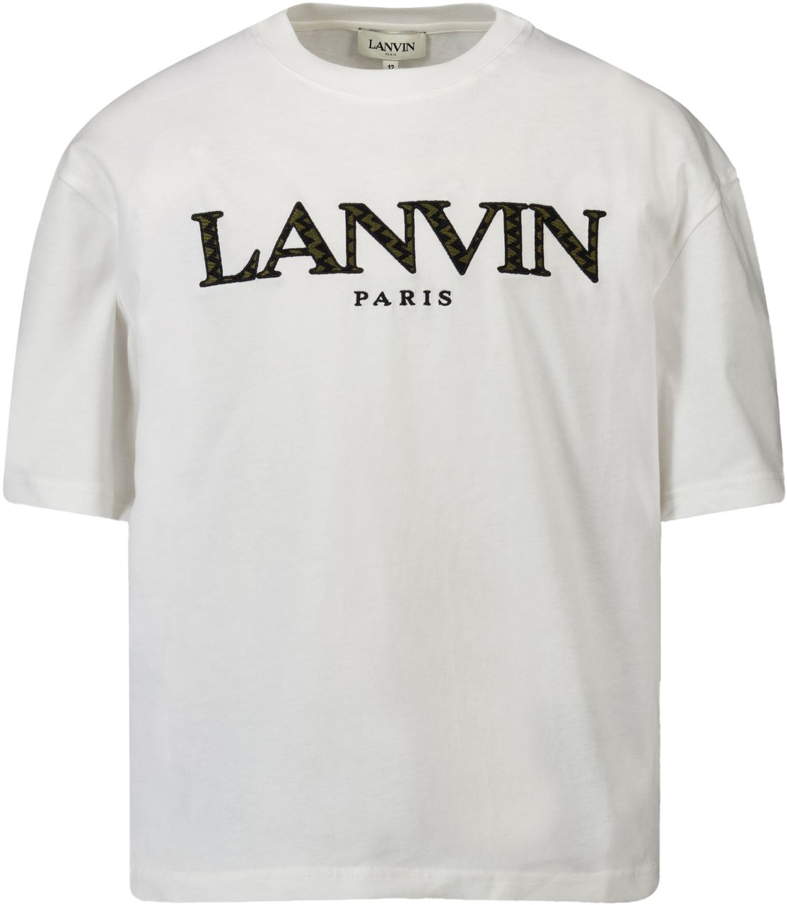 Lanvin Lanvin Kinder Unisex T-Shirt In Off White Wit