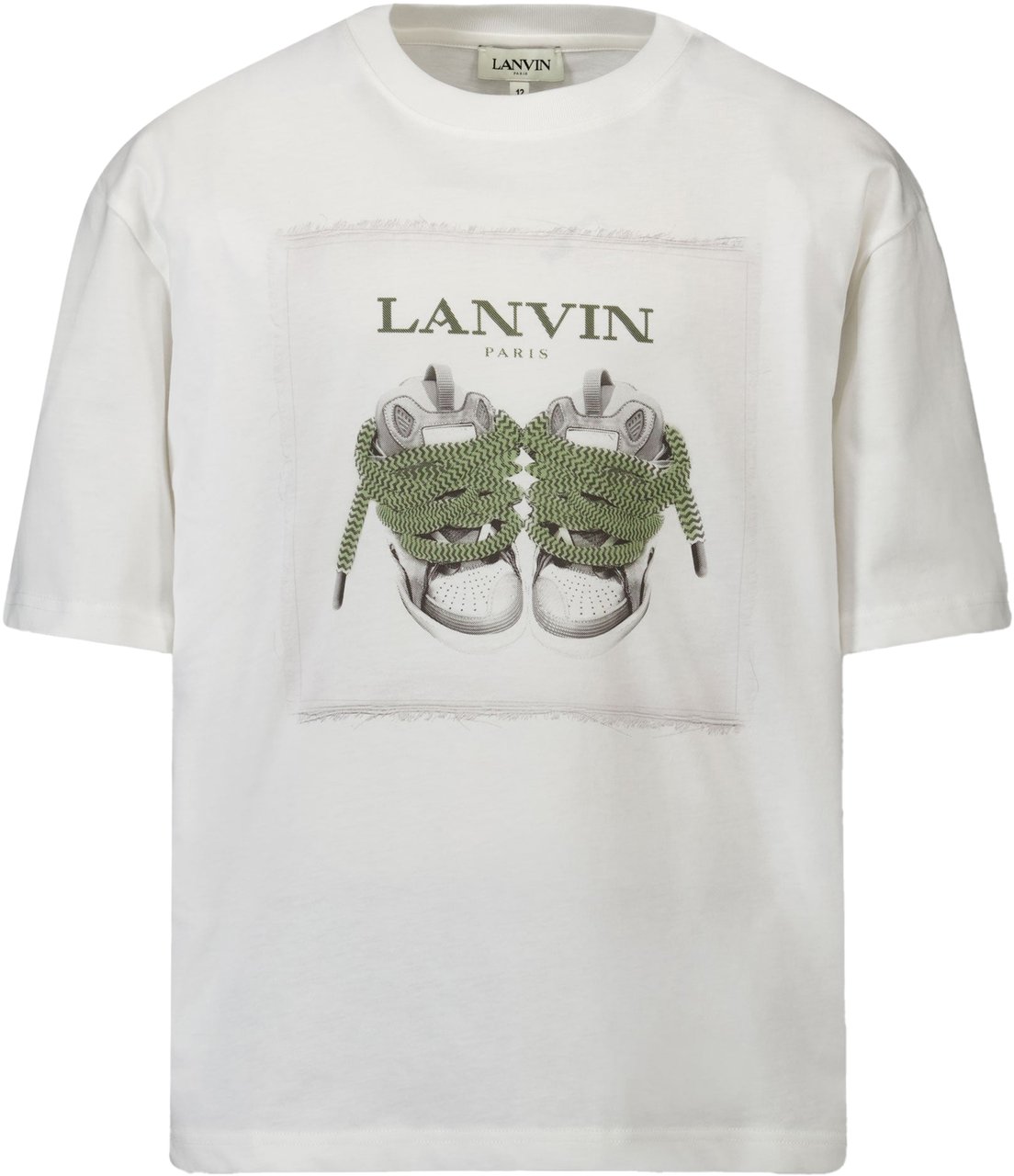 Lanvin Lanvin Kinder Unisex T-Shirt In Off White Wit