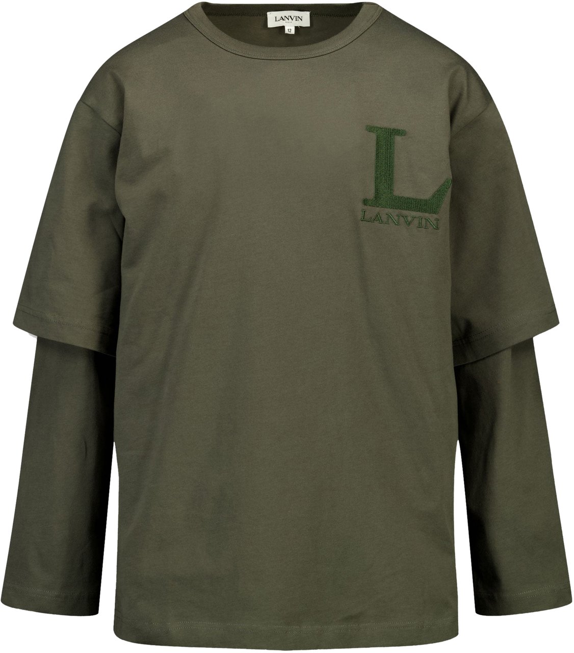 Lanvin Lanvin Kinder Jongens T-Shirt In Army Groen