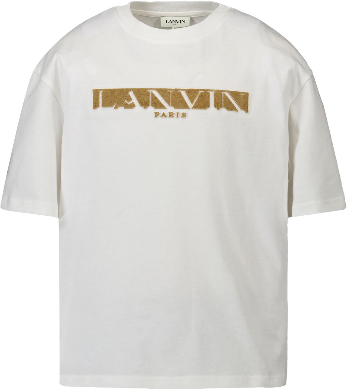 Lanvin Lanvin Kinder Unisex T-Shirt In Off White Wit