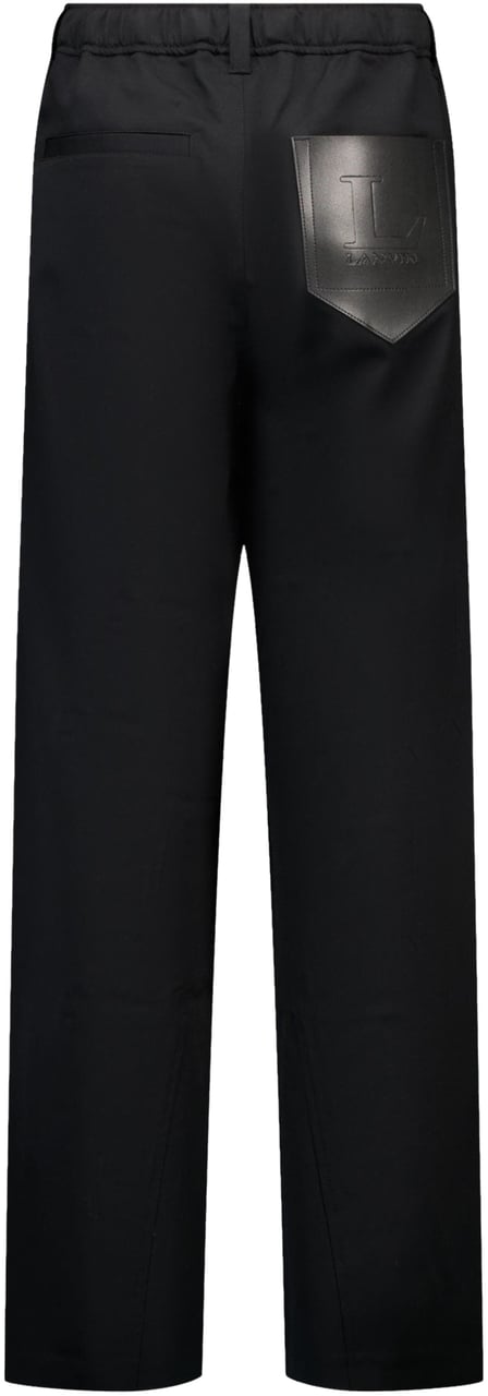 Lanvin Lanvin Kinder Unisex Broek In Zwart Zwart