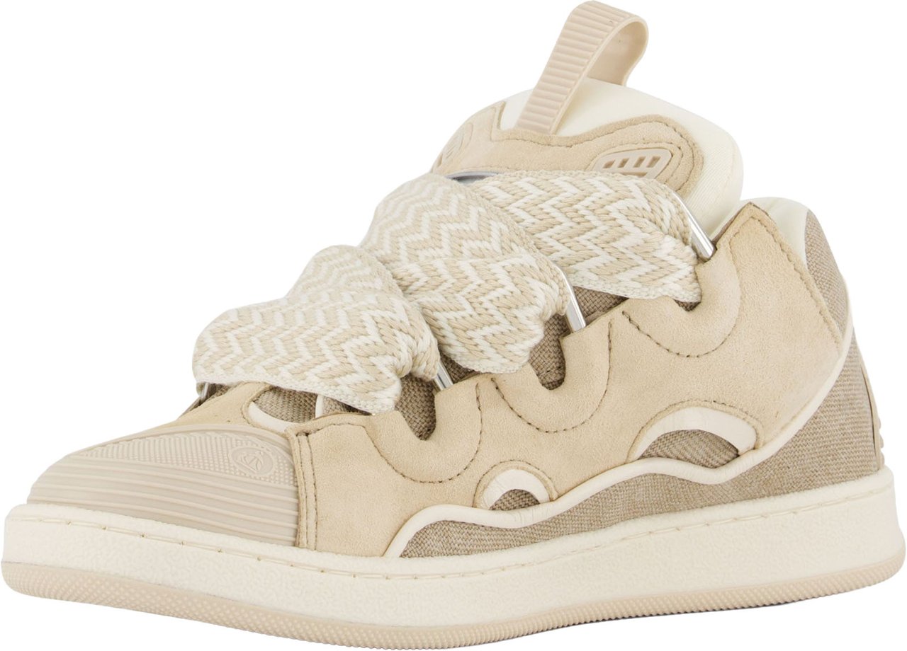 Lanvin Unisex Sneakers In Beige Beige