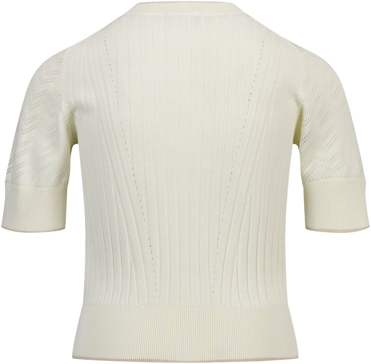 Lanvin Lanvin Kinder Meisjes T-Shirt in Ecru Beige