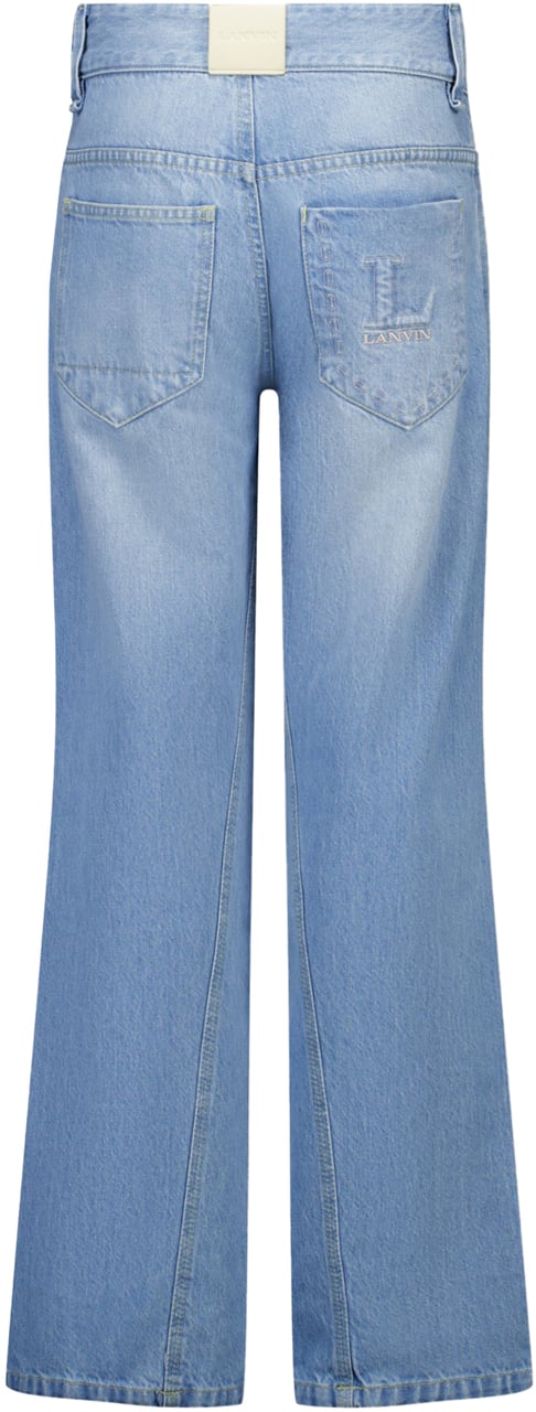 Lanvin Lanvin Kinder Jongens Jeans In Licht Blauw Blauw