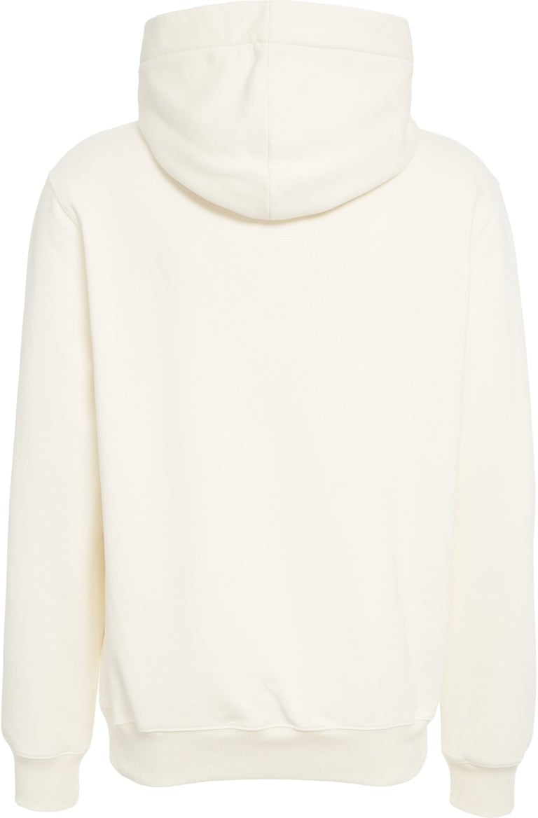 Lanvin Hoodie with logo print Wit