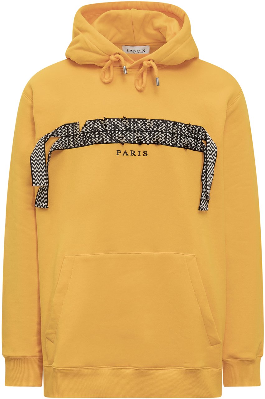 Lanvin Felpa Curb Over Geel