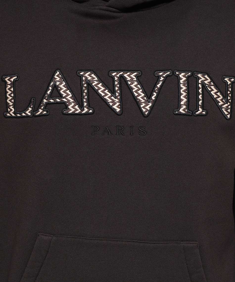 Lanvin Cotton hoodie Zwart