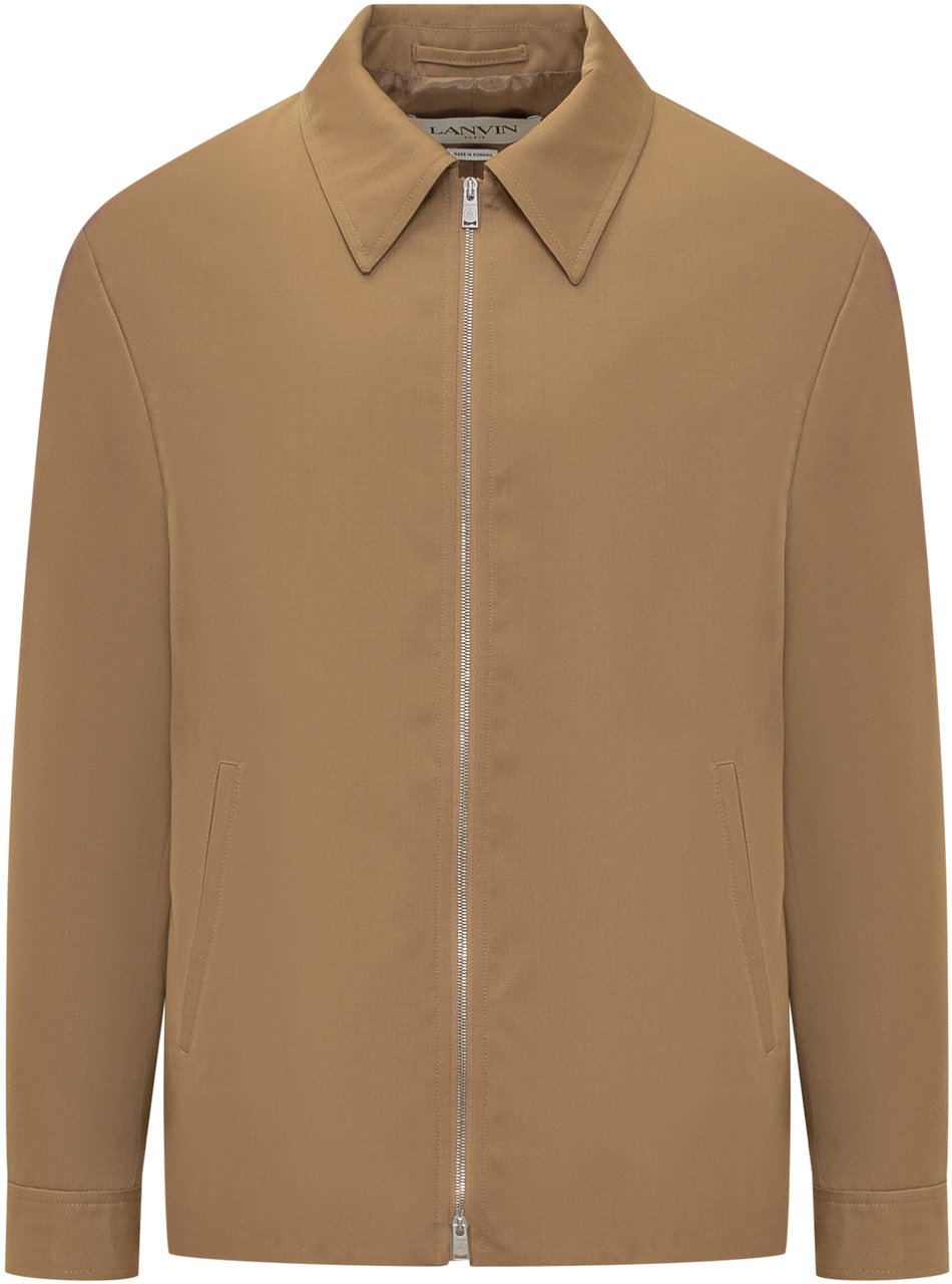 Lanvin Blouson Tailored con Logo Bruin