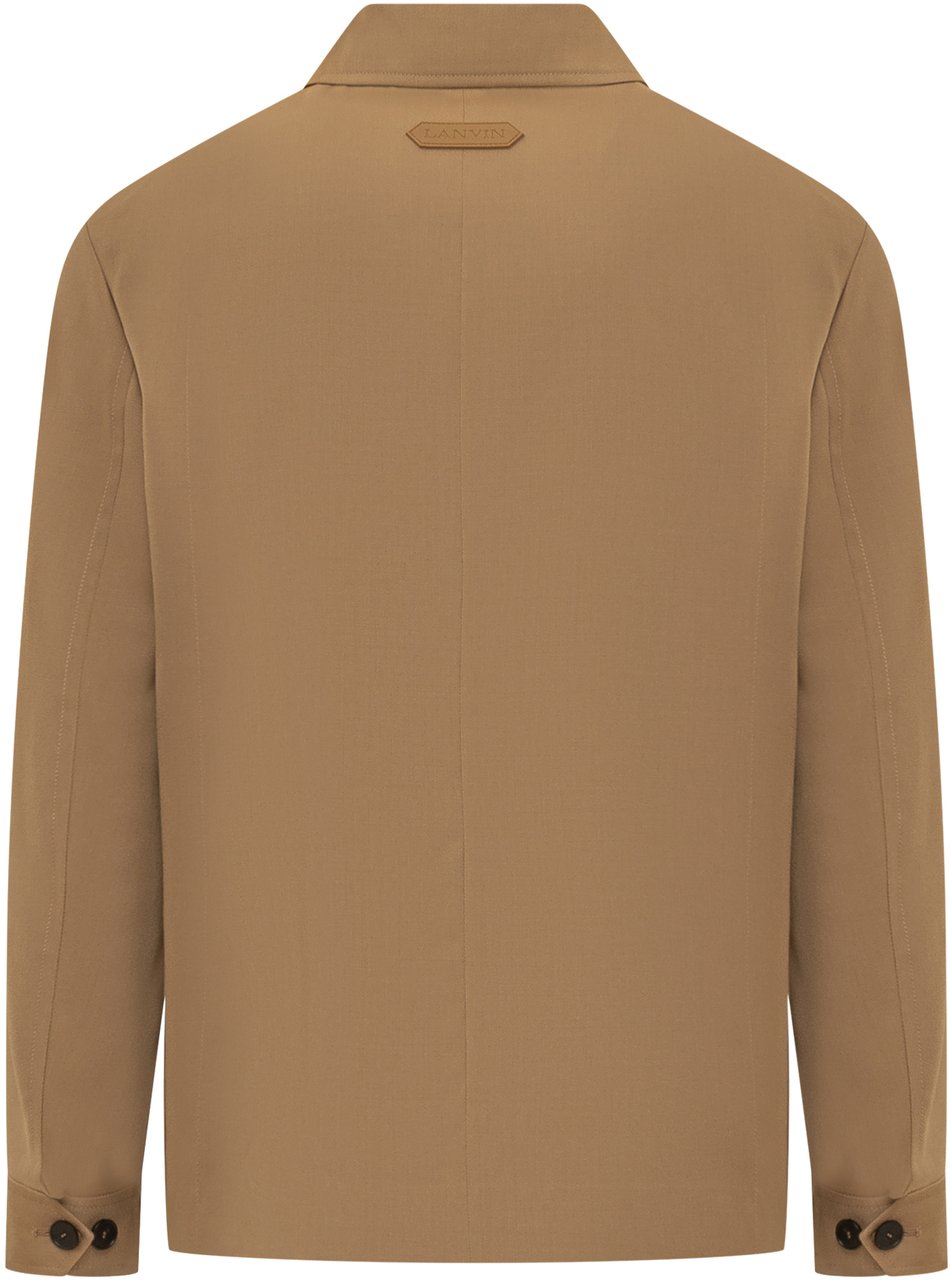 Lanvin Blouson Tailored con Logo Bruin