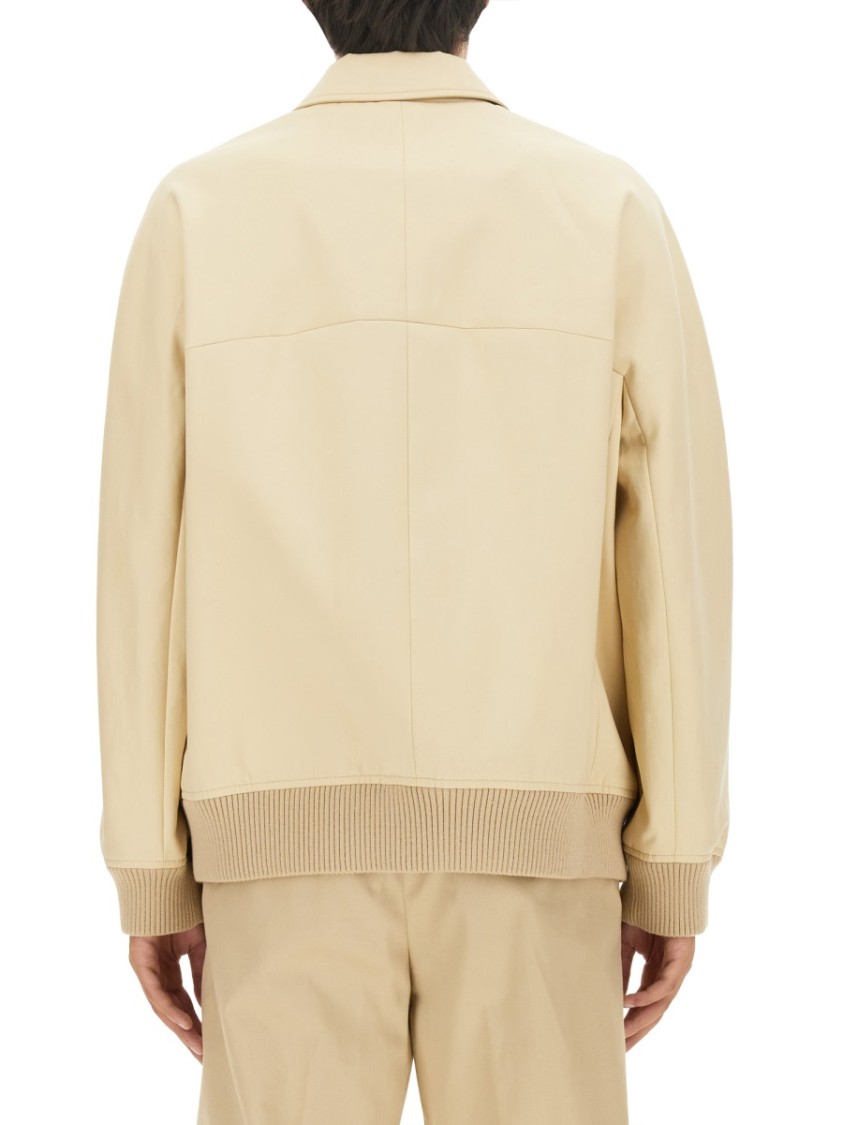 Lanvin Button-Up Oversized Jacket With Design Neutraal