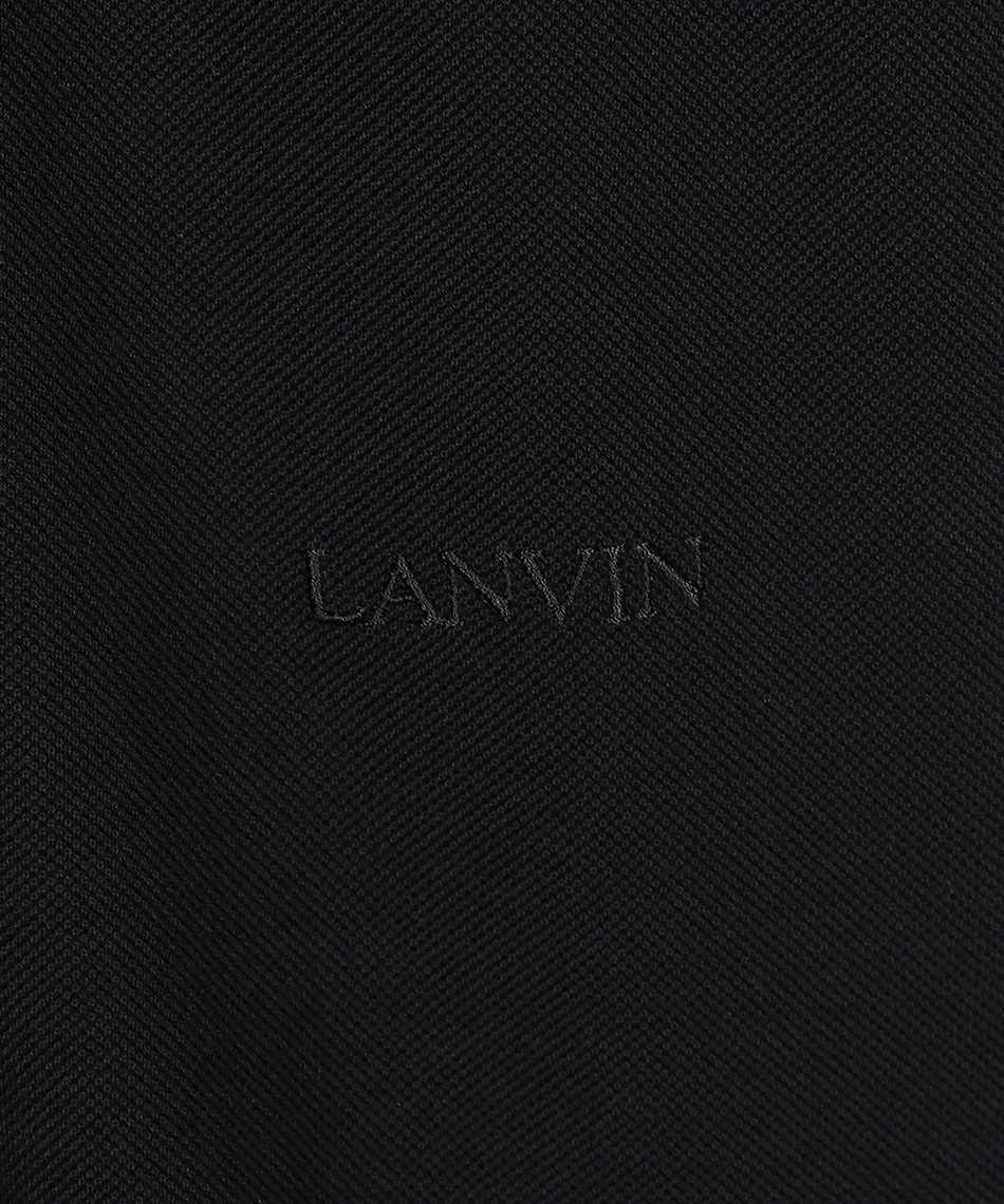 Lanvin Cotton polo shirt Zwart