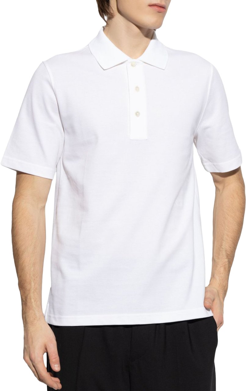 Lanvin T-Shirts And Polos Optic White Wit