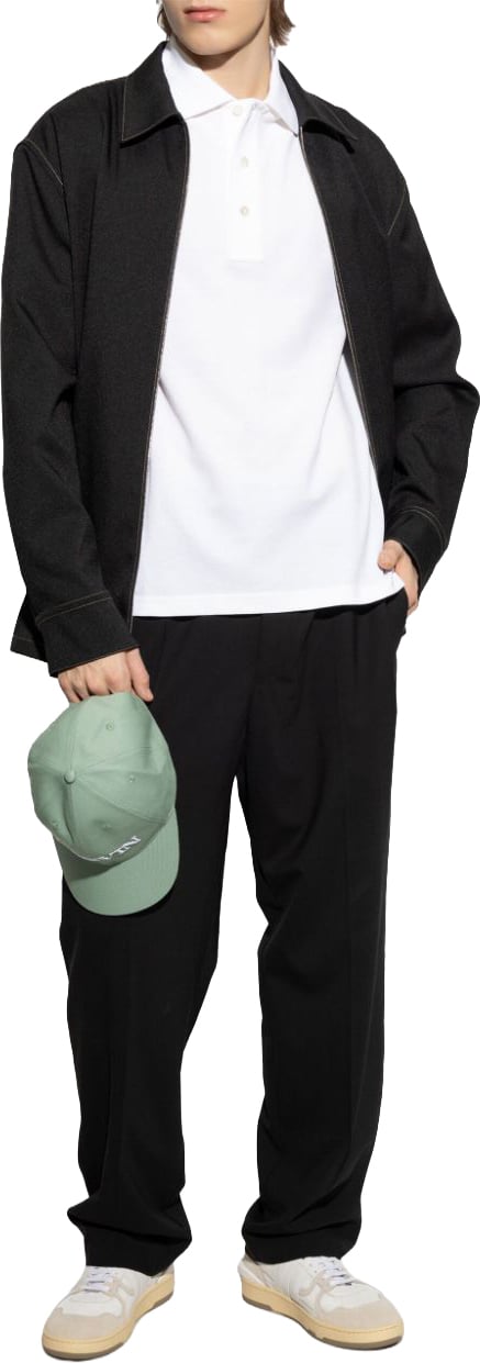 Lanvin T-Shirts And Polos Optic White Wit