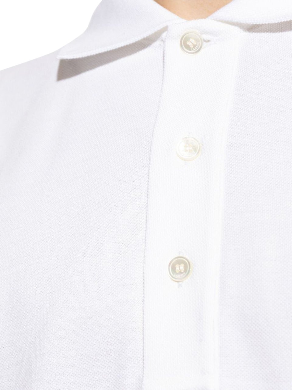Lanvin T-Shirts And Polos Optic White Wit